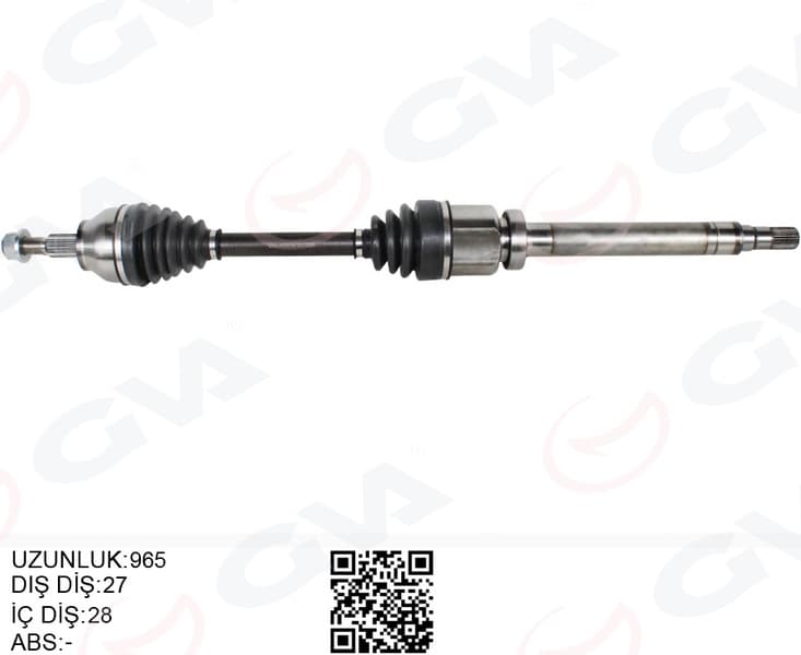 Ön Aks Komple Sağ Focus III 14>17 1.5 TDCi Dizel Powerswift