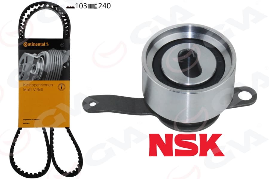 Triger Kayış Seti Eksantrik Seti Honda Civic 1.4L D14A4 D14A8 D14Z2 Sohc EL4 EJ9 MB2 Kasa 96-01 1 Kayış 1 Rulman 103x240