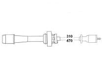 Buji Kablosu Mitsubishi Carisma 1.6L 4G92 DA1A 95-> - 2 Kablolu Set - Alternatif Ürün
