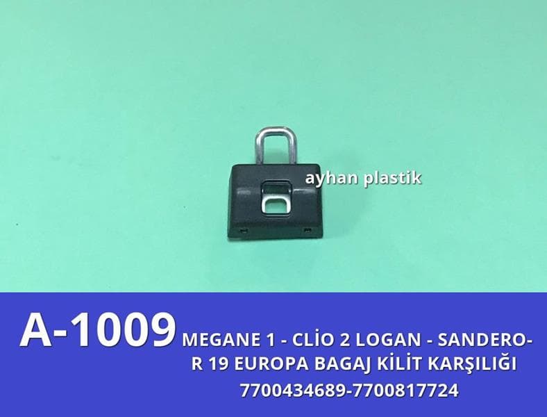 Bagaj Kilit Karşiliği R19 Europa-Megane 1-Clio 2-Logan-Sandero