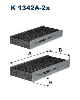 Polen Filtresi Takımı BMW F40 F44 F45 F46 F48 F39 . Mini F54 F55 F56 F57 F60 Karbonlu