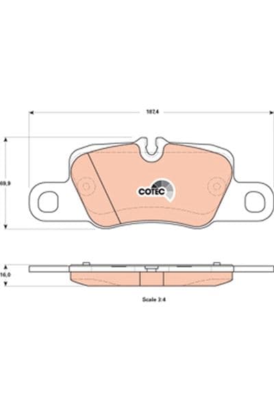Arka Balata Porsche 911 2011-2019 Panamera 2011 >2016