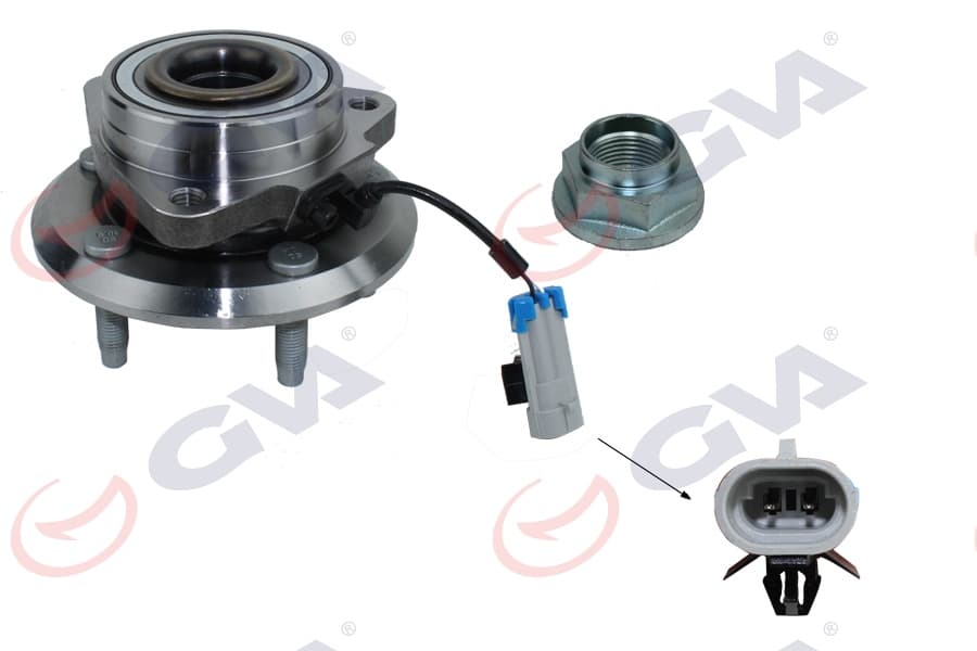 Ön Teker Poryasi Komple Chevrolet Captiva - Opel Antara 06>15 Abs Li 5 Bijon