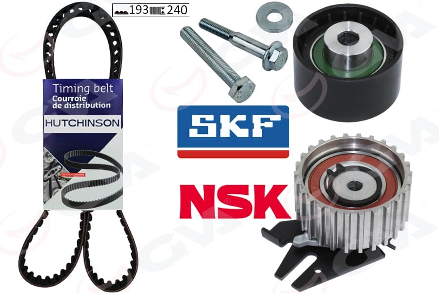 Eksantrik Gergi Kiti Fiat Doblo 01> Brava 96>01 Bravo 96>01 Palio 00> Marea 96> 1.9TD 193x240