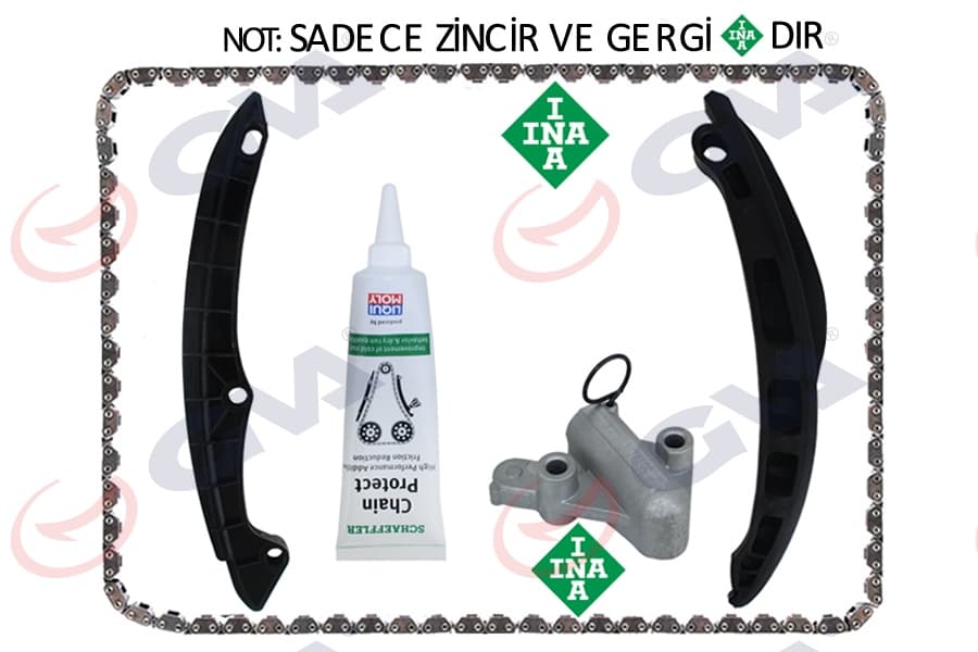 Eksantrik Zincir Seti GOLF5/6-Jetta-Passat-Scirocco-A3-Leon 1.6 Fsi BLF - 1.4 TSI Caxa-BMY-BLG