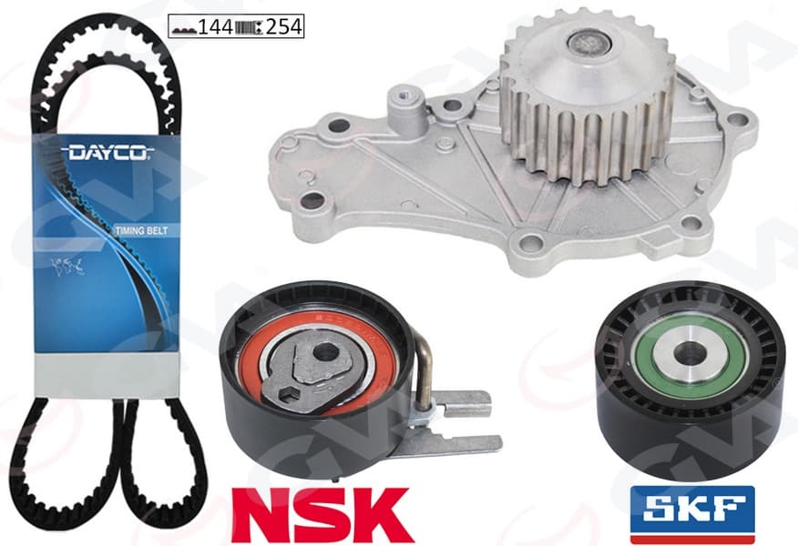 Eksantrik Gergi Kiti Devirdaim 144 Diş EURO4 P206-P307-C1-C2-C3-Bipper -Nemo-Xsara 1.4 HDi Fiest A Fusion 02>08 1.4 TDCi 2S6Q8A615AB-2S6Q8591BA