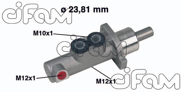 Fren Ana Merkezi Vectra B 96>02 2.0 16V 2.5 16V X20XEV-X25XE 23.80 MM