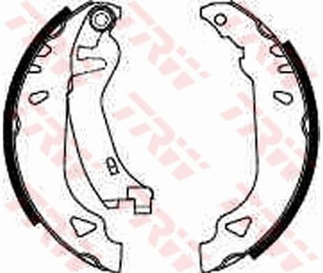 Arka Pabuç Balata TMPR 1.4 1.6 90-96 Tipo 1.4 1.6 1.9 89-95 Punto 1.2 1.6 1.7D 94-99 180x32