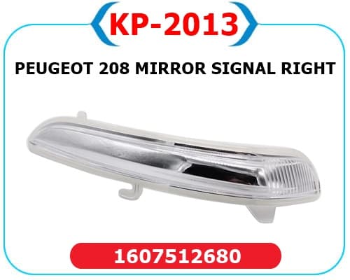 Diş Dikiz Ayna Sinyali Sağ Opel Corsa F 19> Peugeot P208-P2008 13> Citroen C3 16> C4 14>