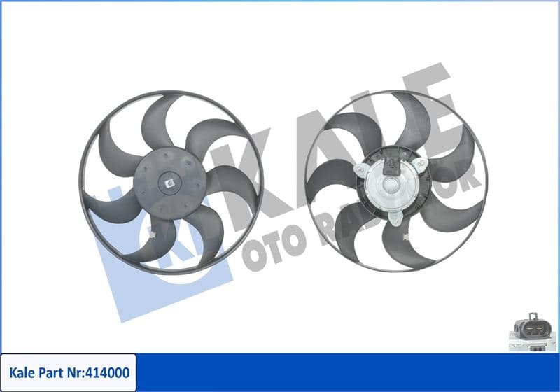 Fan Motoru Astra F-Vectra A-Calibra A 1.6-1.8-1.8 16V-2.0 16V 200W-365mm