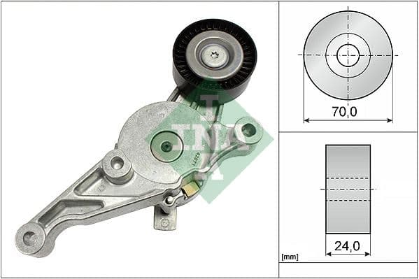 Alternatör Gergi Rulmanı Kütüklü Caddy-T5-GOLF5-Jetta-Passat 1.9-2.0 TDI Axb-BJB-BKC-BLS-Bxe