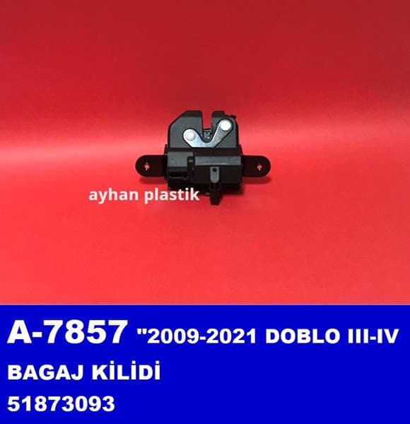 Bagaj Kilidi Doblo III-IV 2009-2021