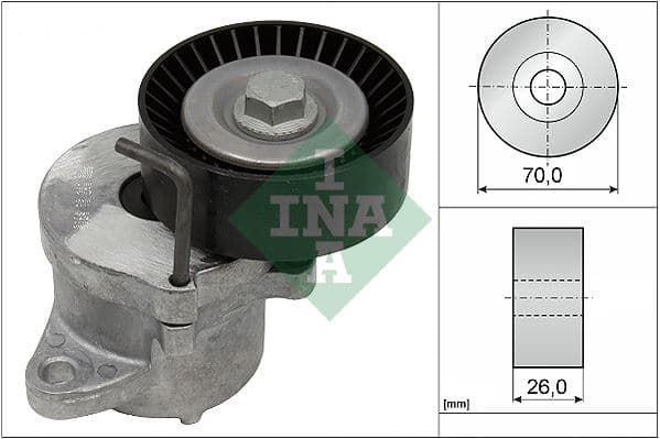 Alternatör Gergi Rulmanı Kütüklü Astra J 09>14 İnsignia A 09>17 -Zafira C 10>18 2.0 Cdti DTJ-DTC -DTL-Dte