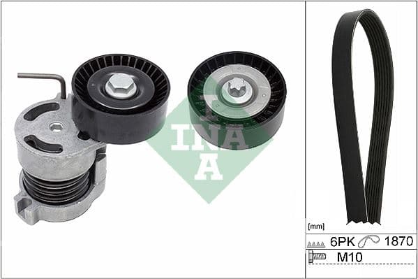 Kanallı Kayış Seti BMW E81 E82 E87 E88 E46 E90 E91 E92 E93 E60 E84 E83 E85 Kutuklu