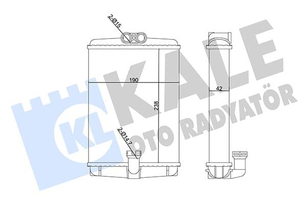 Kalorifer Radyatörü Mercedes W210 W220 C215 R170 C208 A208