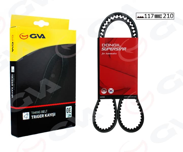 Triger Kayışı Eksantrik Kayışı Toyota Corolla 1.6L 4A-Fe Enjeksiyonlu AE101 AE111 92-00 117x210