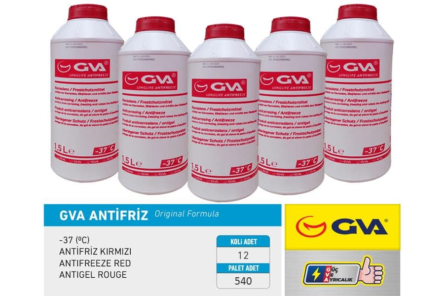 Antifriz 1.5 LT -37 C Kırmızı Long Life Koli 12 Ad Organik