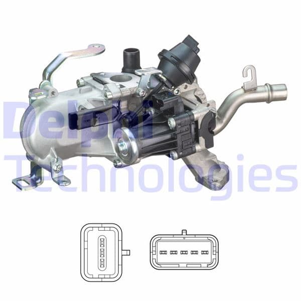 Egr Valfi Komple P206-P207-P208-P301-P307-P308-P407-P508-P2008-P3008-P5008-Partner-Berlingo-Expert-R İfter-Jumpy-C2-C3-C3-C4-C5-Xsara-DS3-DS4-DS5 1.4 HDi DV4C 1.6 HDi DV6C Focus III 11> Connect 15