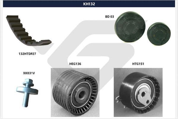Eksantrik Gergi Kiti Clio II 01> Clio III 04>MEGANE I 96> Megane II 02> Megane III 09> Laguna I 96> Laguna II 01> Scenic I 96> Scenic II 02> 1.4-1.6- 16V K4M-K4J