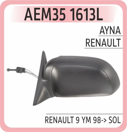 Ayna Renault 9 YM 98-> Sol