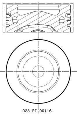 Piston Segman 81.50MM 0.50 Amarok Caddy III-IV Golf VI 2.0 TDI 05- Ckub CFHC CBBB CBDC Clca