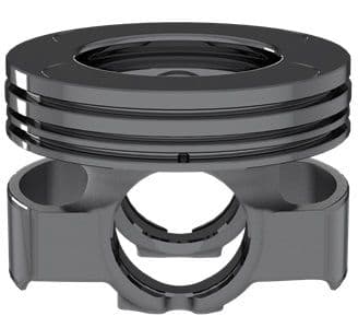 Piston Segman 0.50 80.50mm Renault Megane IV 18> Fluence 12> Kadjar 15>TRAFIC III 15> Talisman 18> Mercedes C-Class OM626 W205 S205 14> 1.6dCi R9M Celik