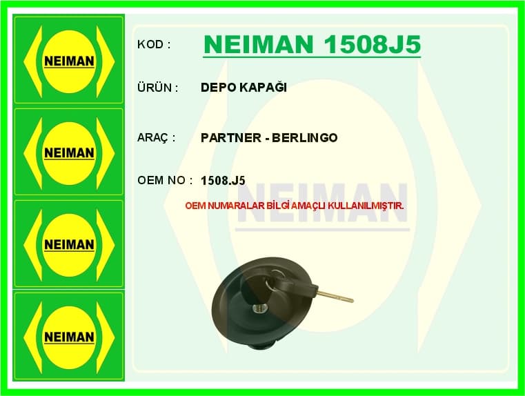Depo Kapağı Partner - Berlingo