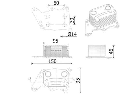 Yağ Sogutucusu Mini N14 N18 R55 R56 R57 R58 R59 R60 R61