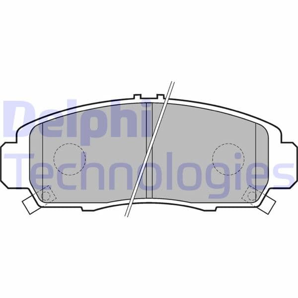 Ön Fren Balata Honda Civic 1.6L R16A2 Vtec Sedan FD6 06-11 / 1.8L R18A2 FD7 06->