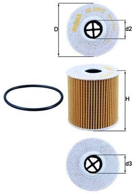 Yağ Filtresi Astra L-Grandland-P206-P207-P307-P308-P508-P3008-Partner-C2-C3-C4-C5 1.4-1.6 VTi-THP Boxer Jumper Ducato 2.0-2.2 HDi Transit-V348-V347 Defender L316 Discovery-Freelander Jaguar XF