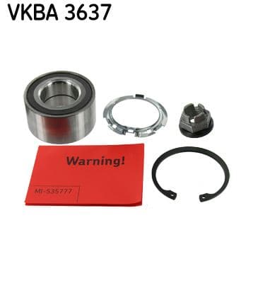 Teker Rulmanı Ön Renault Megane Clio Captur Kangoo Logan Sandero / Mercedes Citan W415 / Nissan Mic Ra K12 03-10 / Note E11 06-12 Abs Li