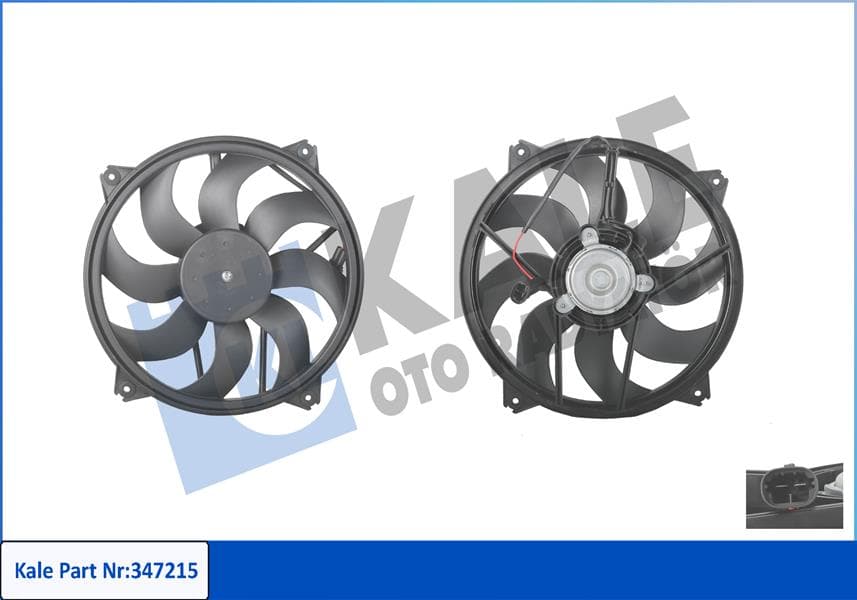 Fan Motoru Partner-Berlingo-Jumpy-P307-P308-P3008-P5008-RZC-C4 I-II-DS4-DS5 1.6 16V HDi-THP 2.0 HDi