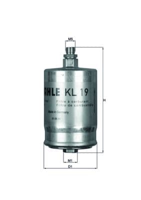 Yakıt Filtresi Mercedes M102 M103 M104 W201 W124 W140 C140 R129