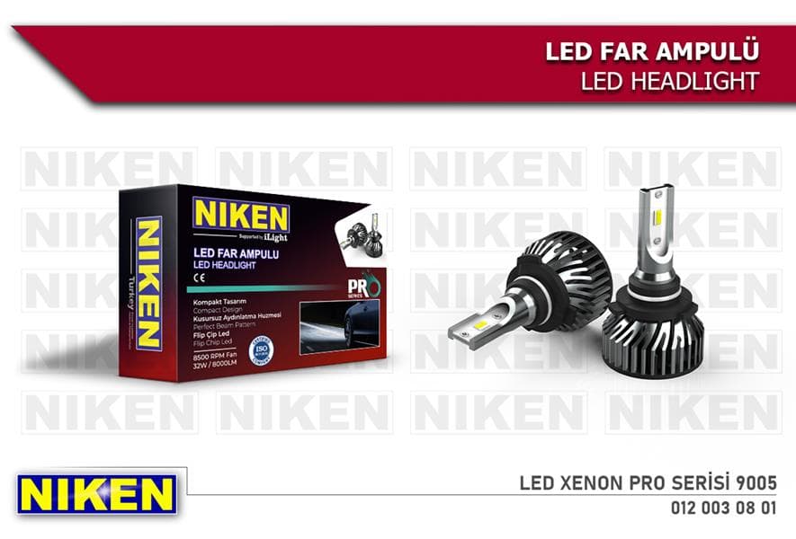 Ampül Led Xenon Pro Serisi 9005
