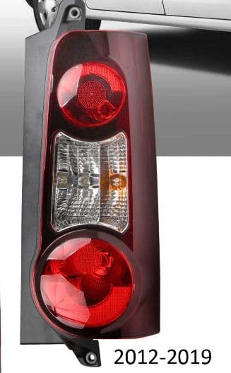 Stop Lambasi Sol Partner 08> Berlingo 08> Çift Kapı - Makyajli Duysuz