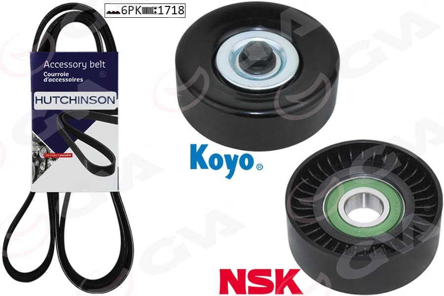 Alternatör Gergi Kiti Kütüksüz Focus 01-04 -Connect 02 > 1.8 Di-TDCi Klimali K016PK1718