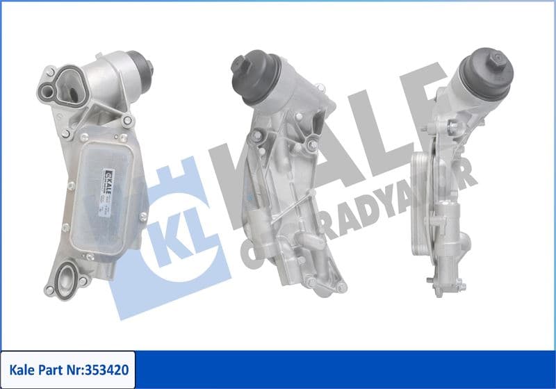 Yağ Soğutucusu Komple İnsignia A-Astra J-H-Mokka-Vectra C-Cruze 1.6-1.8 A16XER-Let-B16XER-D16-A-X18