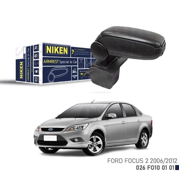 Araca Özel Kol Dayama Siyah Ford Focus II 06-12
