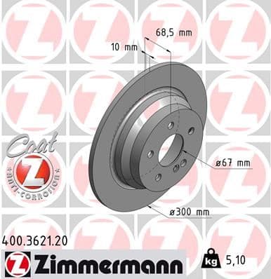 Fren Diski Arka Mercedes W211 S211 C218 W212 S212