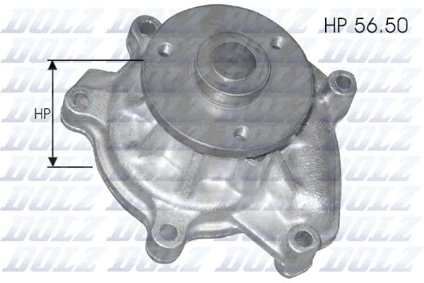 Devirdaim Su Pompası Daihatsu Copen 1.3L K3-Ve L881 06-> / Sirion 1.0L 1.3L M300 M301 05-> / Terios 1.3L K3-Ve J211 06-> / YRV 1.3L M200 01-07 / Toyota Yaris 1SZ-Fe SCP10 99-05 3 Delikli Flanş