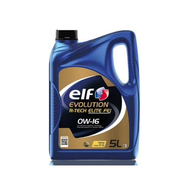 Motor Yağı Elf Evo R-Tech Elite Fe 0W16 3B 5 Litre
