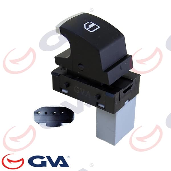 Cam Açma Anahtarı Ön Sağ/sol Vwag Tüm Modeller 09-12 Tekli-Nikelajli