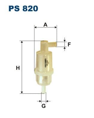 Yakıt Filtresi Mercedes OM615 OM616 OM617 W123 W202 W124 W460