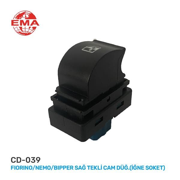 Cam Açma Anahtarı Sağ Fiorino-Bipper-Nemo Tekli