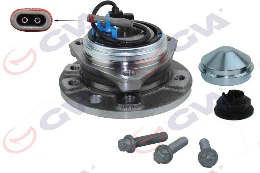 Ön Teker Poryasi Rulmanlı Astra H-Zafira 1.3CDTI-1.4-1.61.7CDTI-1.9CDTI 04 > 5 Delik 25.4x137x109