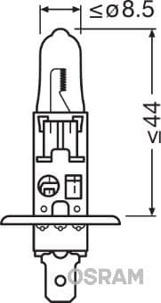 Ampul 12V H1 55W