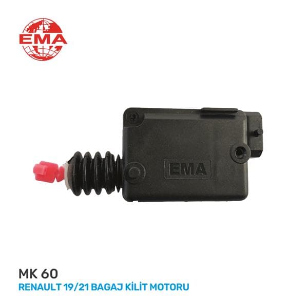 Bagaj Depo Kilit Motoru R19-R21-Clio-Kangoo-Megane-Logan