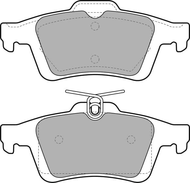 Arka Balata Focus II Cmax 03> Connect 02> Laguna III 07> Opel Vectra C 02> Signum 03> Citroen C5 08> Peugeot P508 10>18 1647875980-4254.A8