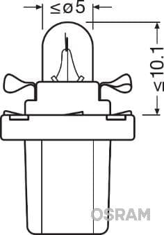 Ampul 12V 2W PLS Soketli Gosterge - L.yeşil -