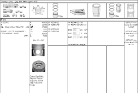 Motor Piston Segman 0.40 88.00 Ducato III-İveco Daily-Karsan Jest 11>14 2.3JTD C13 F1A EURO5 F1AE3481E